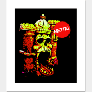 Greyskull Castle Heavy Metal Posters and Art